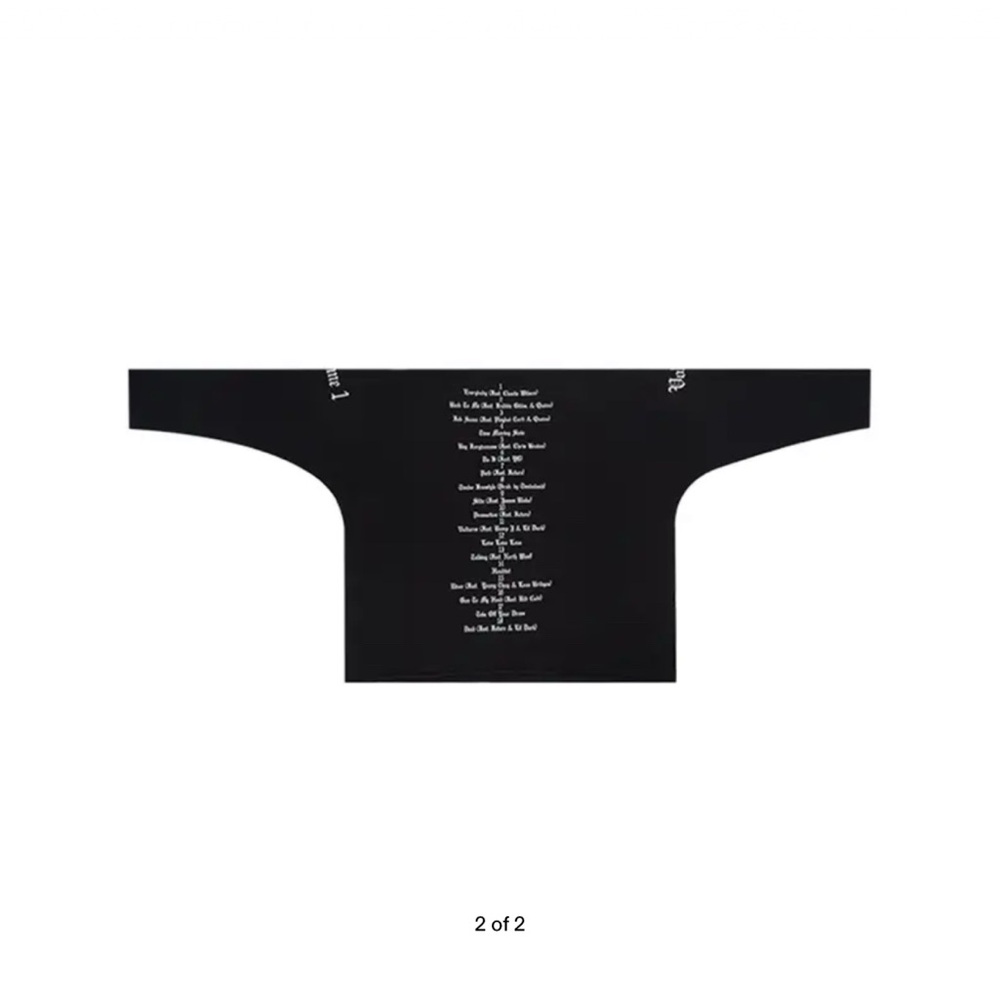 YZY Vultures Scenic Long Sleeve Tee NWOT
